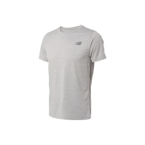 New Balance Серый Мужской T-Shirt