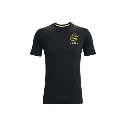 Under Armour Curry Черная Мужская Футболка