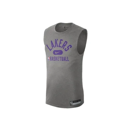Nike T-Shirt Lakers Team Мужской Серый