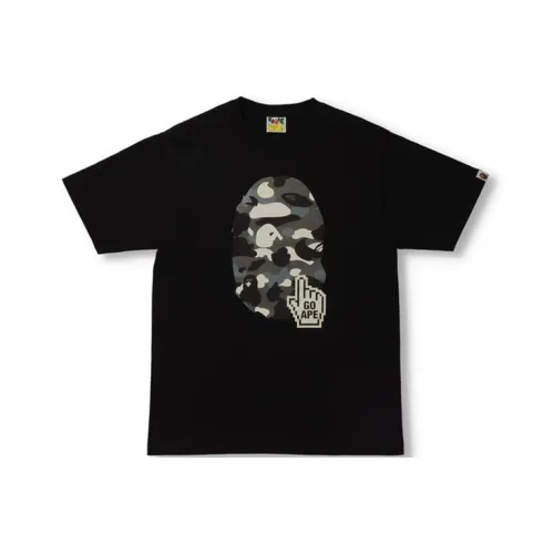 A BATHING APE Голова Series Мужская T-рубашка