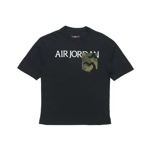 JORDAN Черные Мужские T-Рубашки