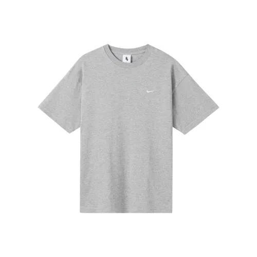 Nike Solo Swoosh T Рубашка Мужская Темный Фотиния Серый