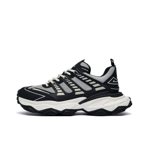 I.30 Slip устойчивый к истиранию дышащий увеличивающий высоту низкий топ кроссовки с толстой подошвой женские черный