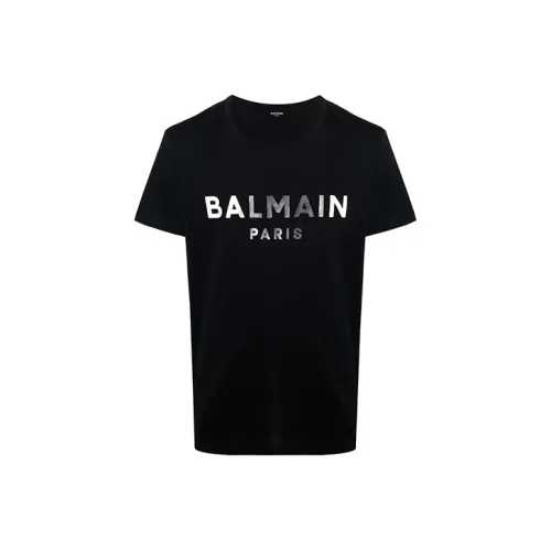 BALMAIN Мужские черные T-рубашки