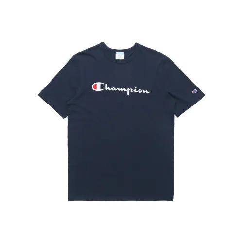 Champion T-Shirt US Version Unisex Dark Blue