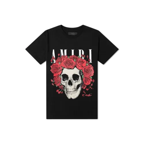 AMIRI Мужские черные футболки