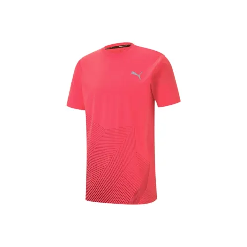 PUMA Ярко-розовые Мужские T-рубашки
