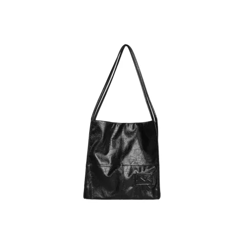 Kikawa Card ПУ (полиуретан) Тоут Сумка Сумка для покупок Сумка на плечо Средний Женская Черная