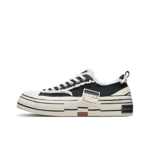 VESSEL Классический Shell Head Low Top Canvas Shoes Unisex Black