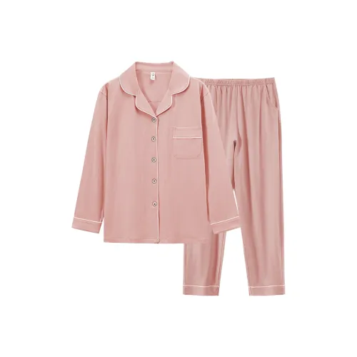 Пижамный комплект Cotton Gene женский светло-розовый