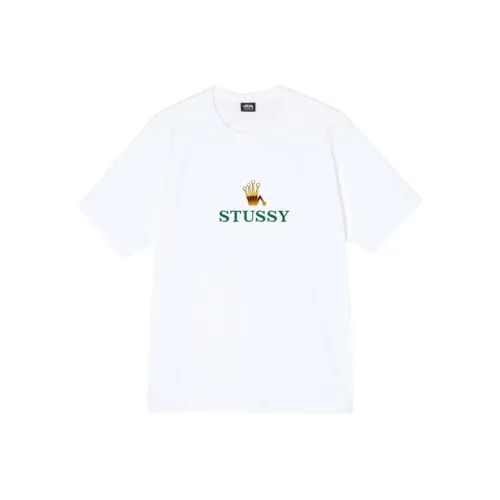 Stussy Белая Унисекс Футболка