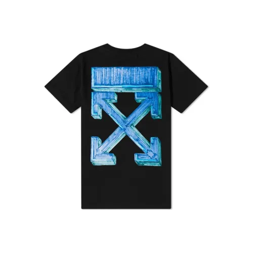 Off Белый FW20 Черный Мужская T-Рубашка