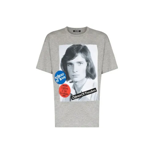 RAF SIMONS Серые Мужские T-Рубашки