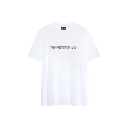 EMPORIO ARMANI Белая Мужская Рубашка