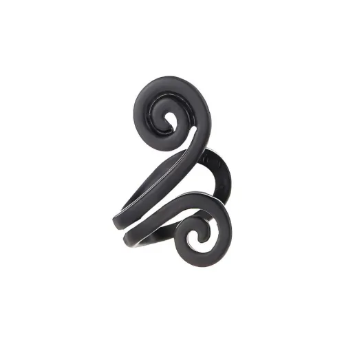 QIANFANGDAHUANGYE Титановая сталь Нижняя заколка Серьги On Унисекс