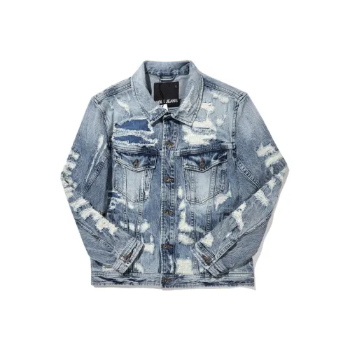 ABLE JEANS Куртки и пальто Мужской Винтаж Небесно-синий