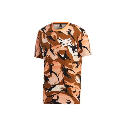 Adidas Orange Мужская T-рубашка