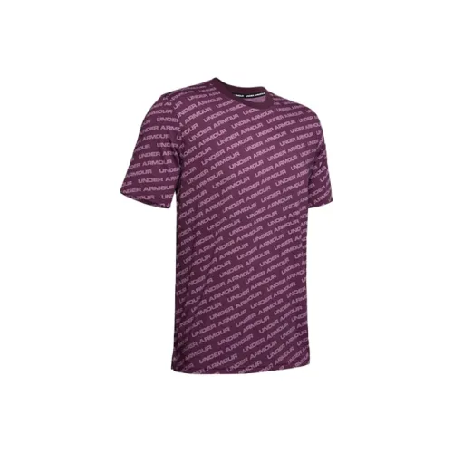 Under Armour T-Shirt Мужской Strong Фиолетовый