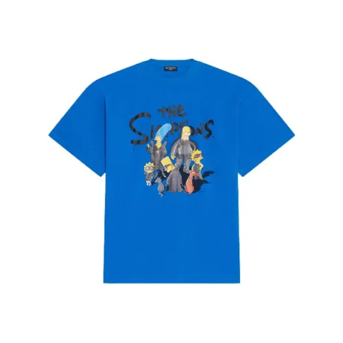 Balenciaga x The Simpsons T-Shirt Мужской Синий