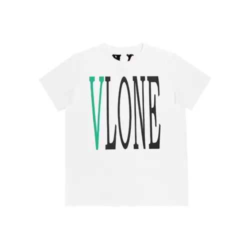 VLONE T-Shirt Унисекс Белый Зеленый