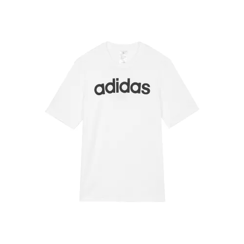 Adidas Essentials Белый Мужской T-Рубашки
