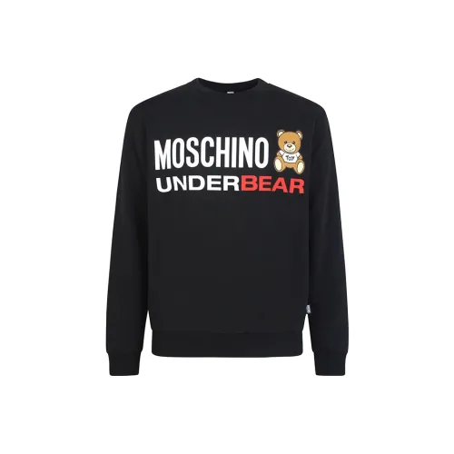 MOSCHINO Свитшот Унисекс Черный