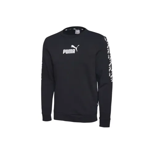 PUMA Черные Мужские Свитшоты