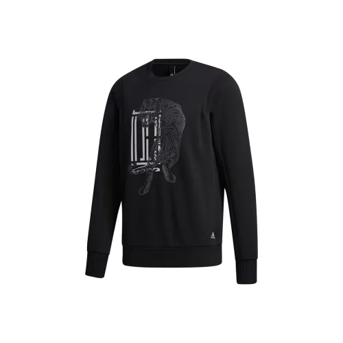 Adidas Мужские черные свитшоты