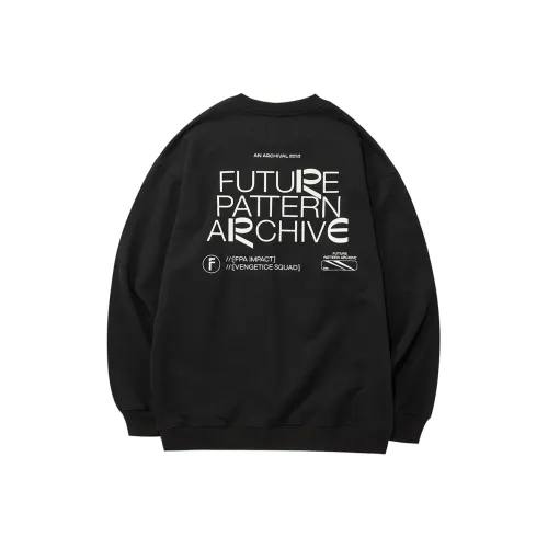 FPA Круглый вырез Свободный крой Стандартный Свитшот Унисекс