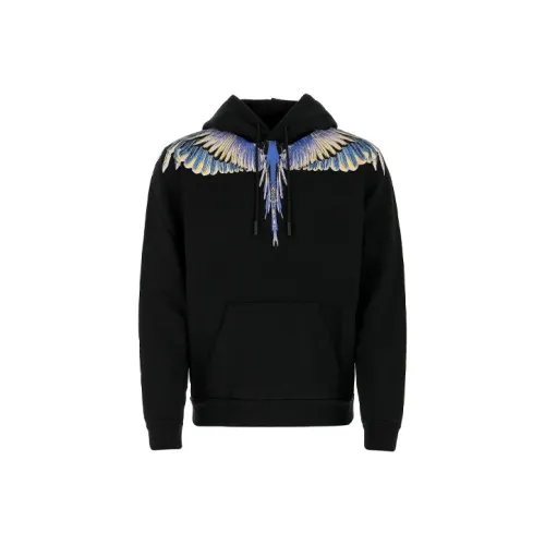 MARCELO BURLON Черные Мужские Свитшоты