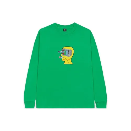 Brain Dead co-brand Зеленая Мужская T-рубашка