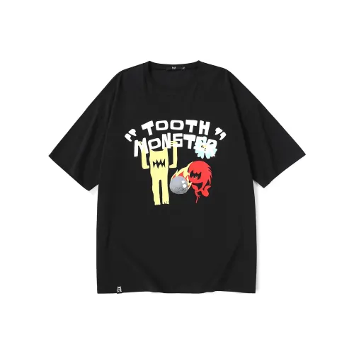 BT Прямой крой рукав длиной до локтя футболка унисекс