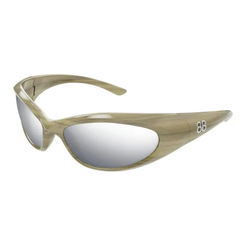 Balenciaga Ацетат Нерегулярная форма Солнцезащитные очки Унисекс Умбра