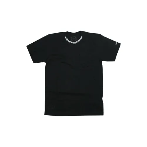 Chrome Hearts Черная Унисекс Футболка