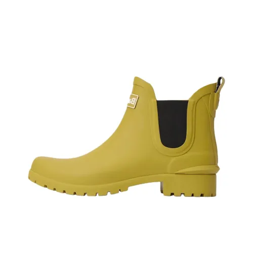 BARBOUR Wilton Wellingtons Резиновые сапоги Женские Желтые