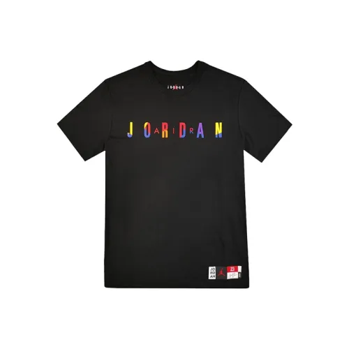 JORDAN Черные Мужские T-Рубашки