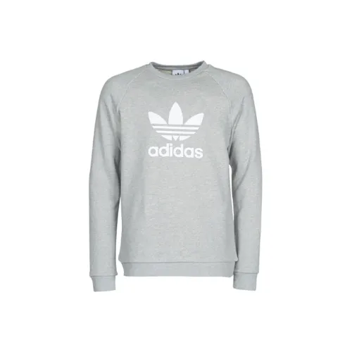 Adidas Originals Светло-серый Мужской Свитшот