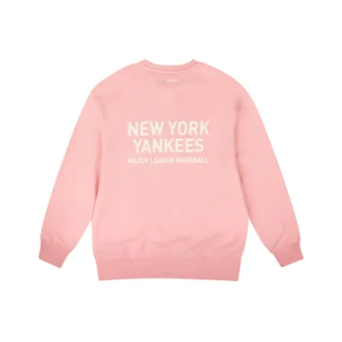 MLB Base Logo New York Yankees Свитшот Унисекс Розовый