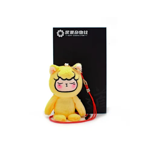 JIANGGUOZAWUSHE Дзен Медитация Овца Китайский Зодиак Кукла Плюшевая Подвеска 13 см Рекомендуемая Высота