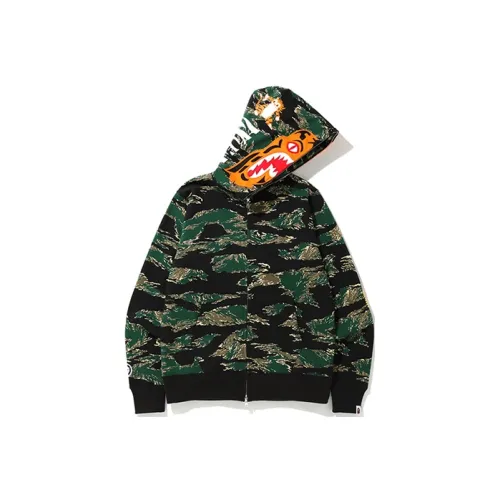 A BATHING APE Зеленый Мужской Свитшот