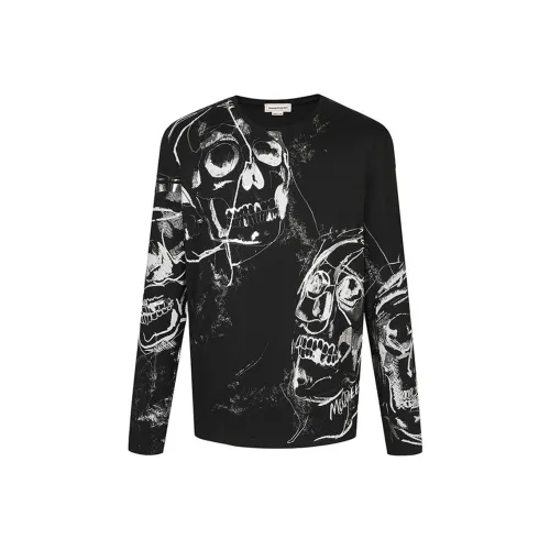 Alexander McQueen Черные Мужские Рубашки