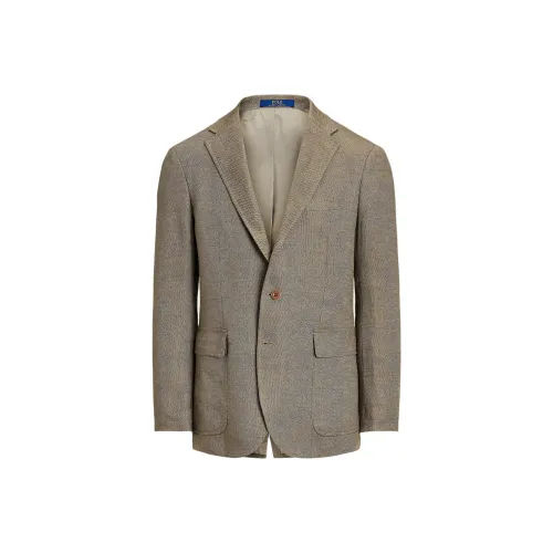 Polo Ralph Lauren Бизнес-костюм Пальто Мужской Коричневый