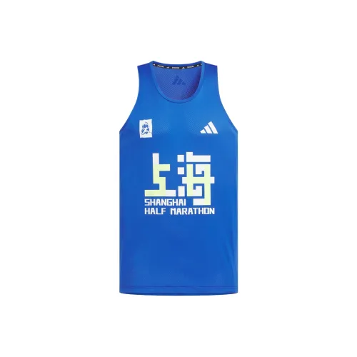 Adidas MARATHON Бег Топ Мужской Королевский Синий