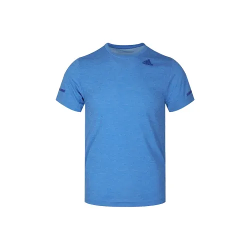 Adidas Blue Men's T-Shirts Adidas Синий Мужские Футболки