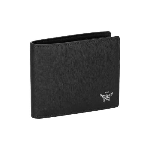 MCM Кожа Кошелек Унисекс Черный