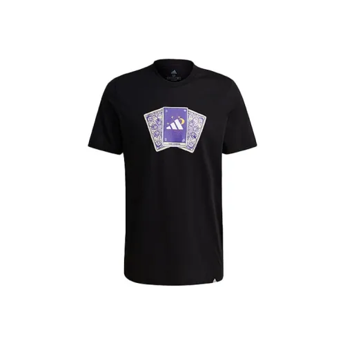 Adidas Мужские черные футболки