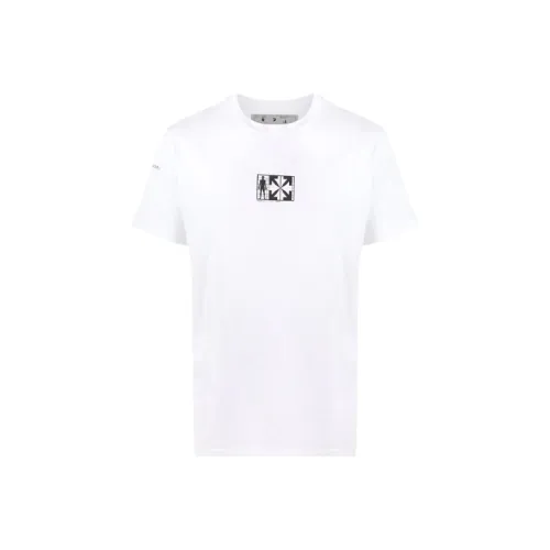Off Белый FW20 Белый Мужская T-рубашка