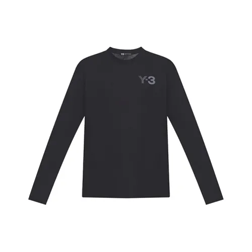Y 3 Черные Мужские T-Рубашки