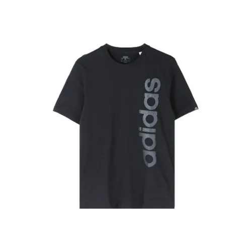 Adidas Мужские черные футболки