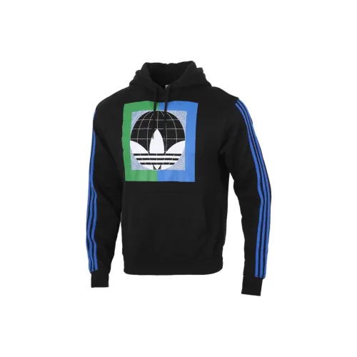 Adidas Originals GLOBE HOODIE Черный Мужской Свитшот